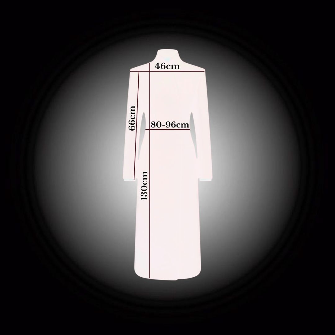 Tabela rozmiarów płaszcza